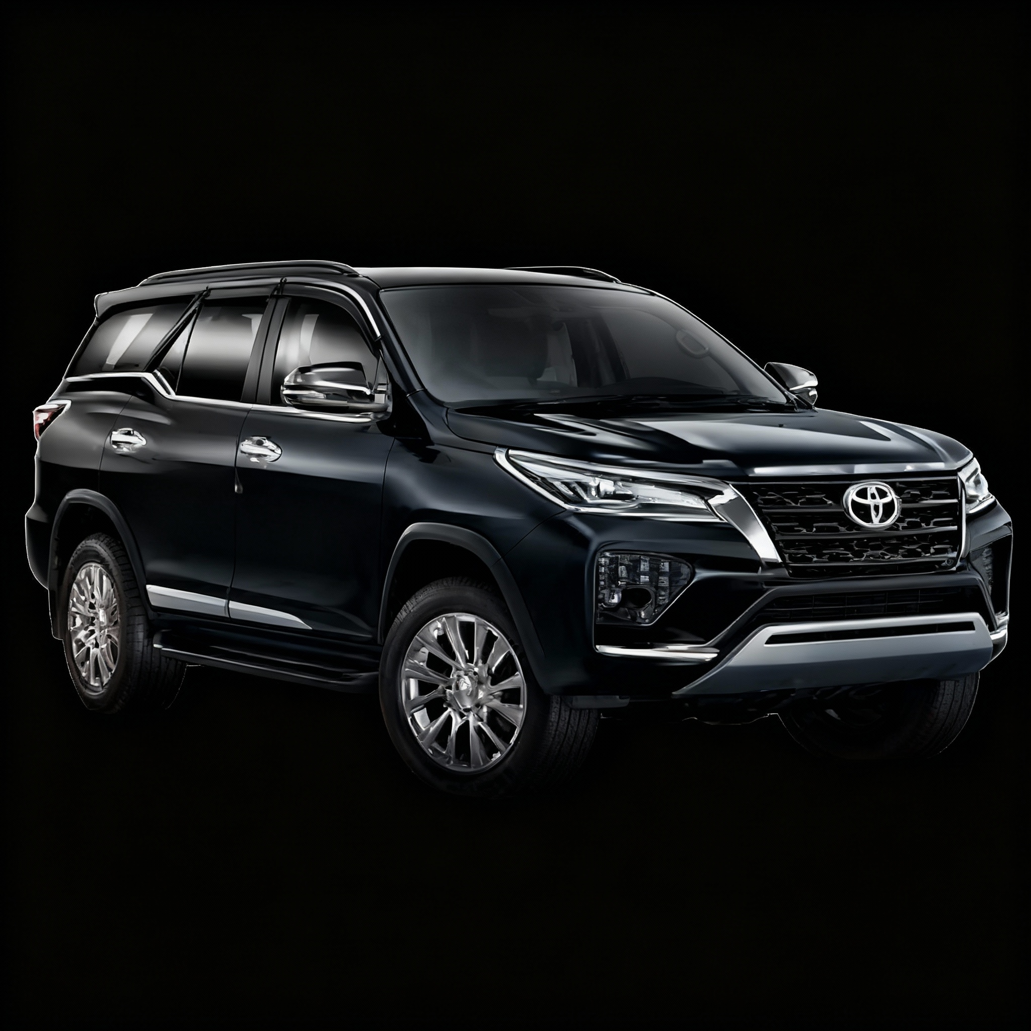 Fortuner petrol+diesel car