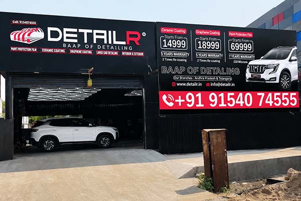 Top car detailing studion in rajahmundry